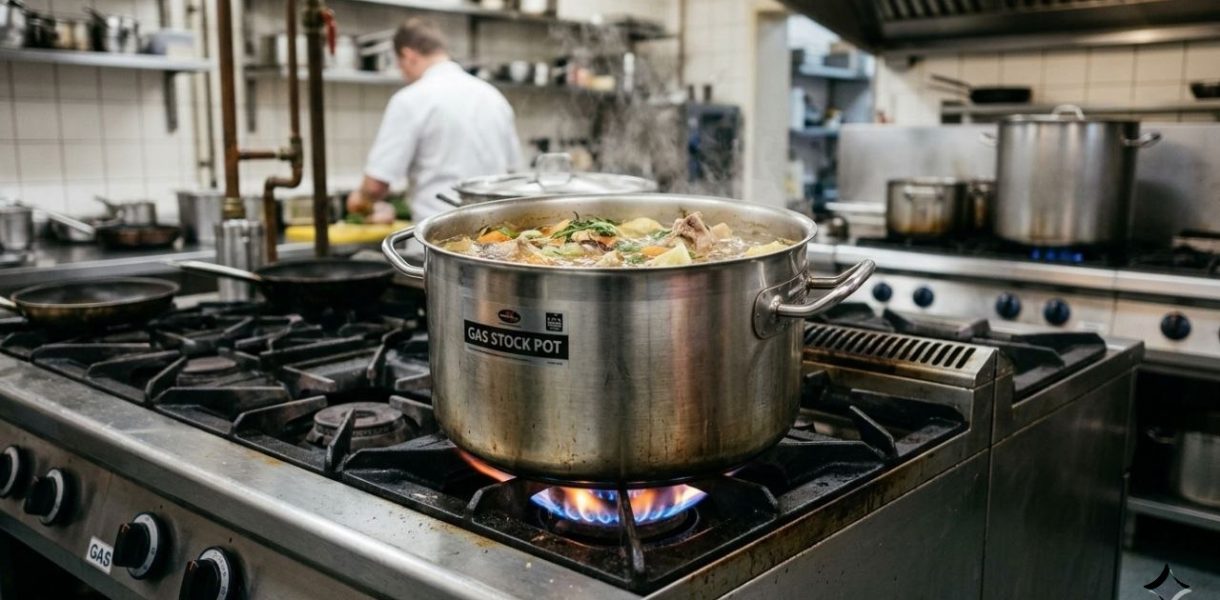 gas stock pot