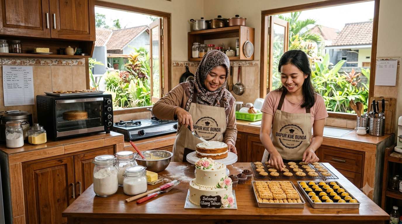 bisnis toko kue rumahan