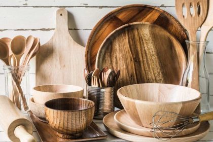 peralatan dapur dari kayu