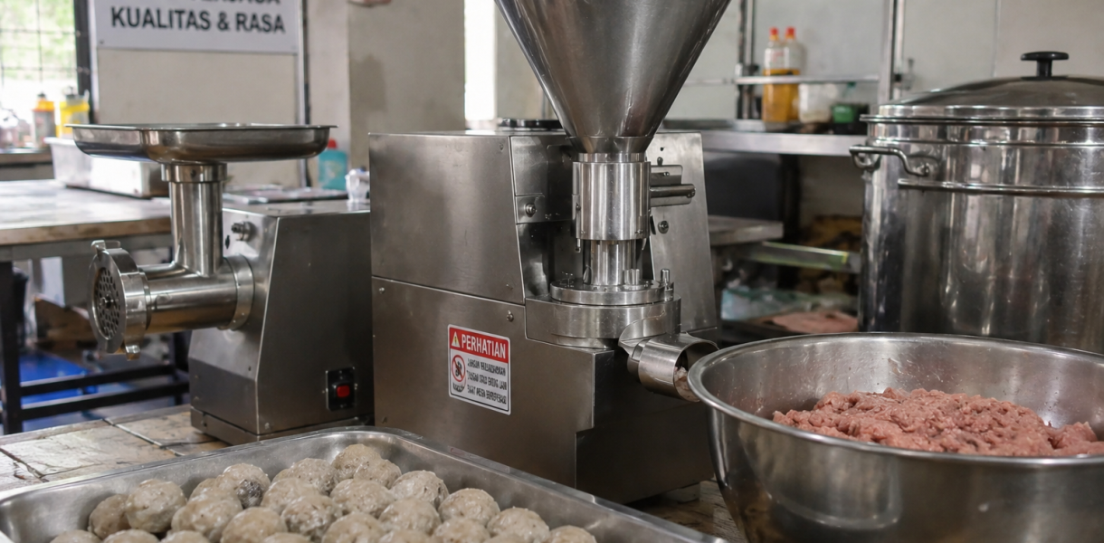 apa penyebab bakso tidak bulat
