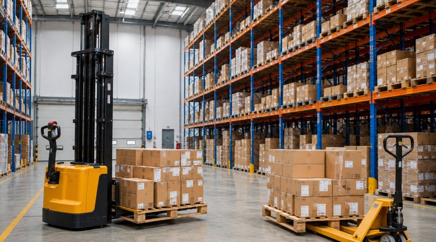 perbedaan hand stacker dan hand pallet