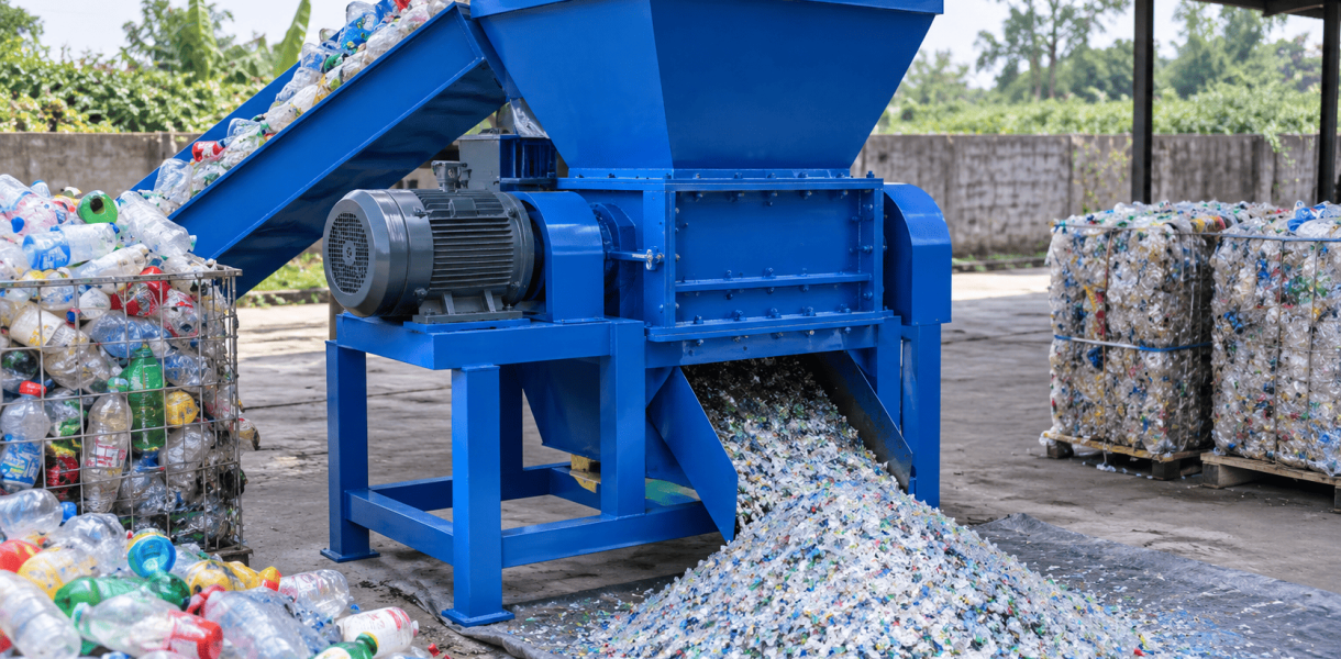 cara mencacah plastik bekas