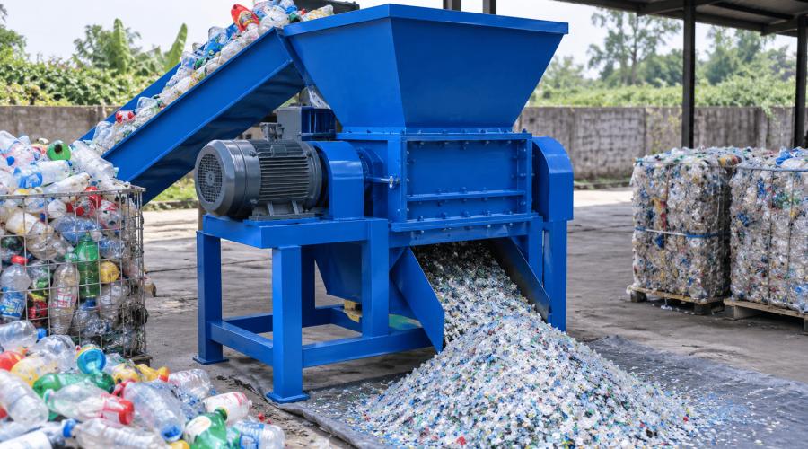 cara mencacah plastik bekas