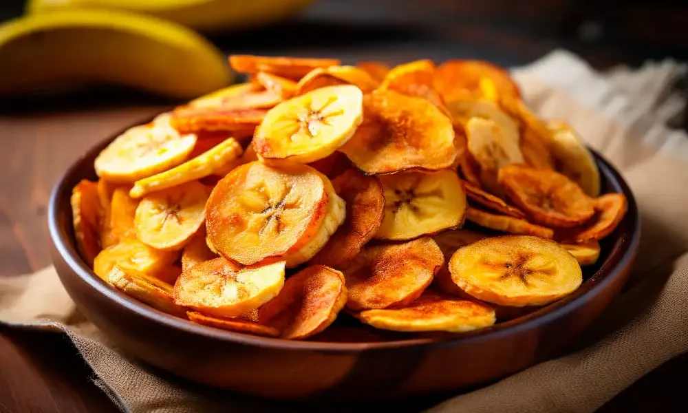 suhu rendah untuk keripik buah