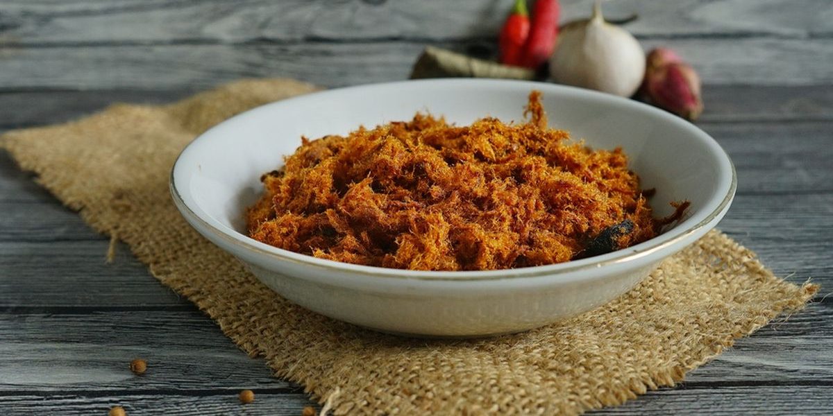 cara memasak abon sampai kering