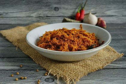 cara memasak abon sampai kering