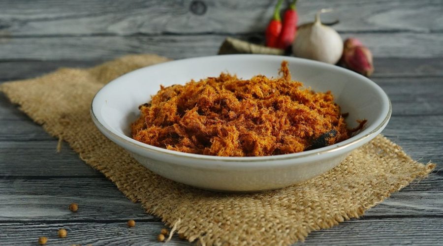 cara memasak abon sampai kering