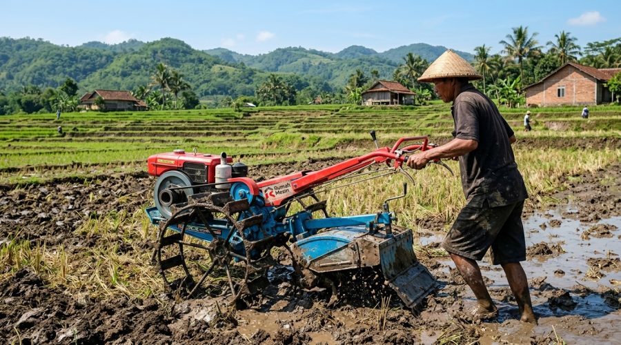cara mengolah tanah sebelum musim tanam