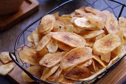 cara menggoreng buah tanpa gosong