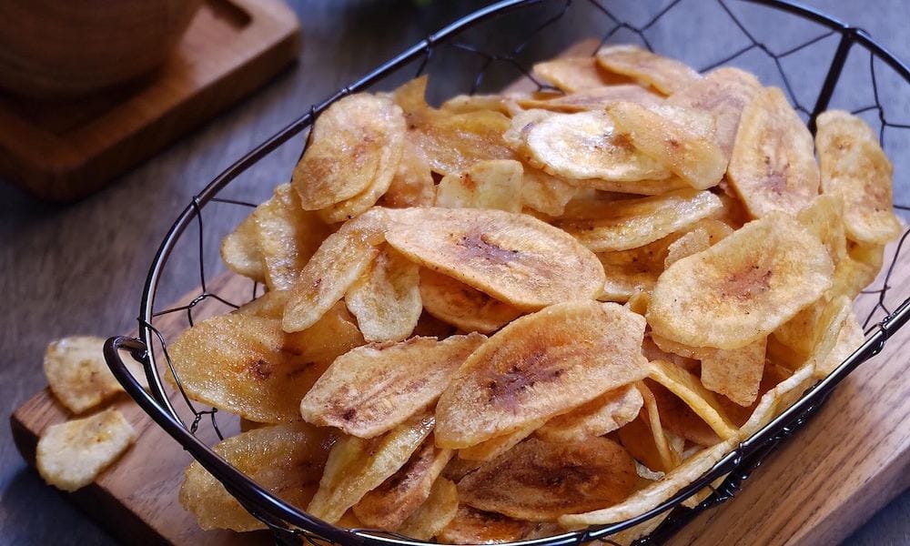 cara menggoreng buah tanpa gosong