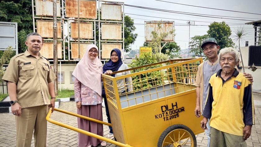 kapasitas gerobak untuk angkut sampah