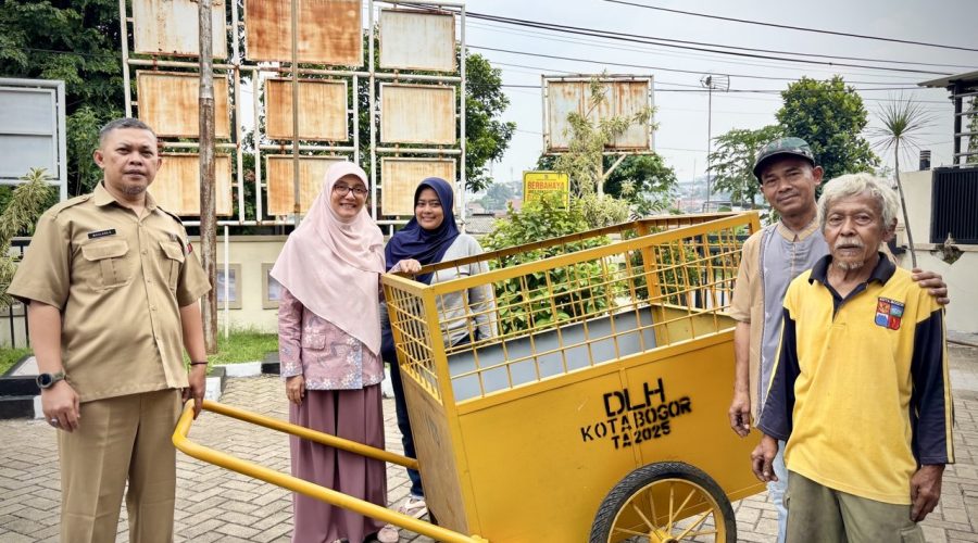 kapasitas gerobak untuk angkut sampah
