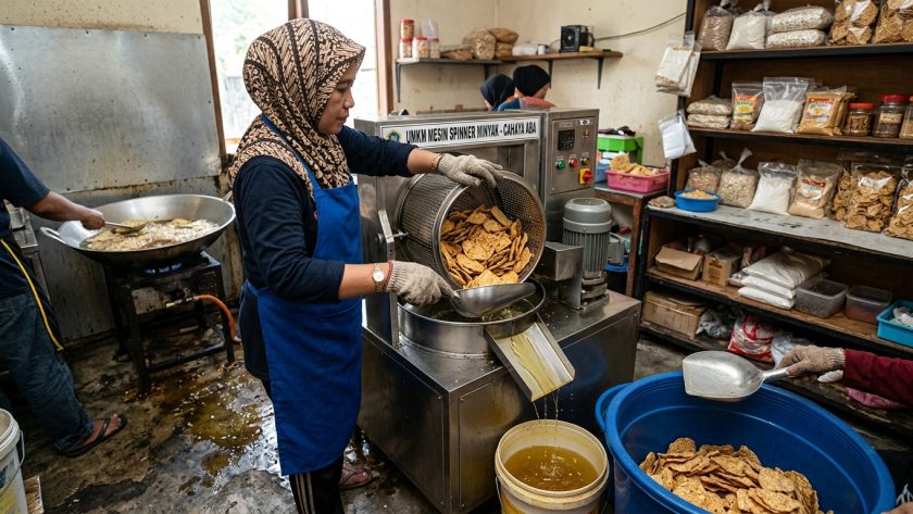waktu ideal proses penirisan makanan
